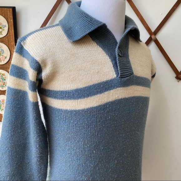 Vintage 1960s 1970s Knit Sweater - Picture 12 of 16